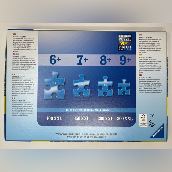 RAVENSBURGER: World Landmarks Map - Jigsaw Puzzle, 300 Pieces - Picture 3 of 8